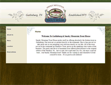 Tablet Screenshot of gatlinburgtrouthouse.com
